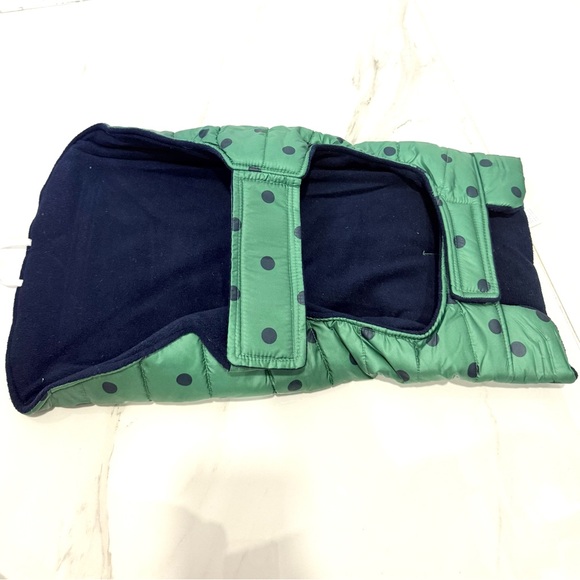 Top Paw Green and Navy Dog Apparel LARGE - Picture 4 of 5